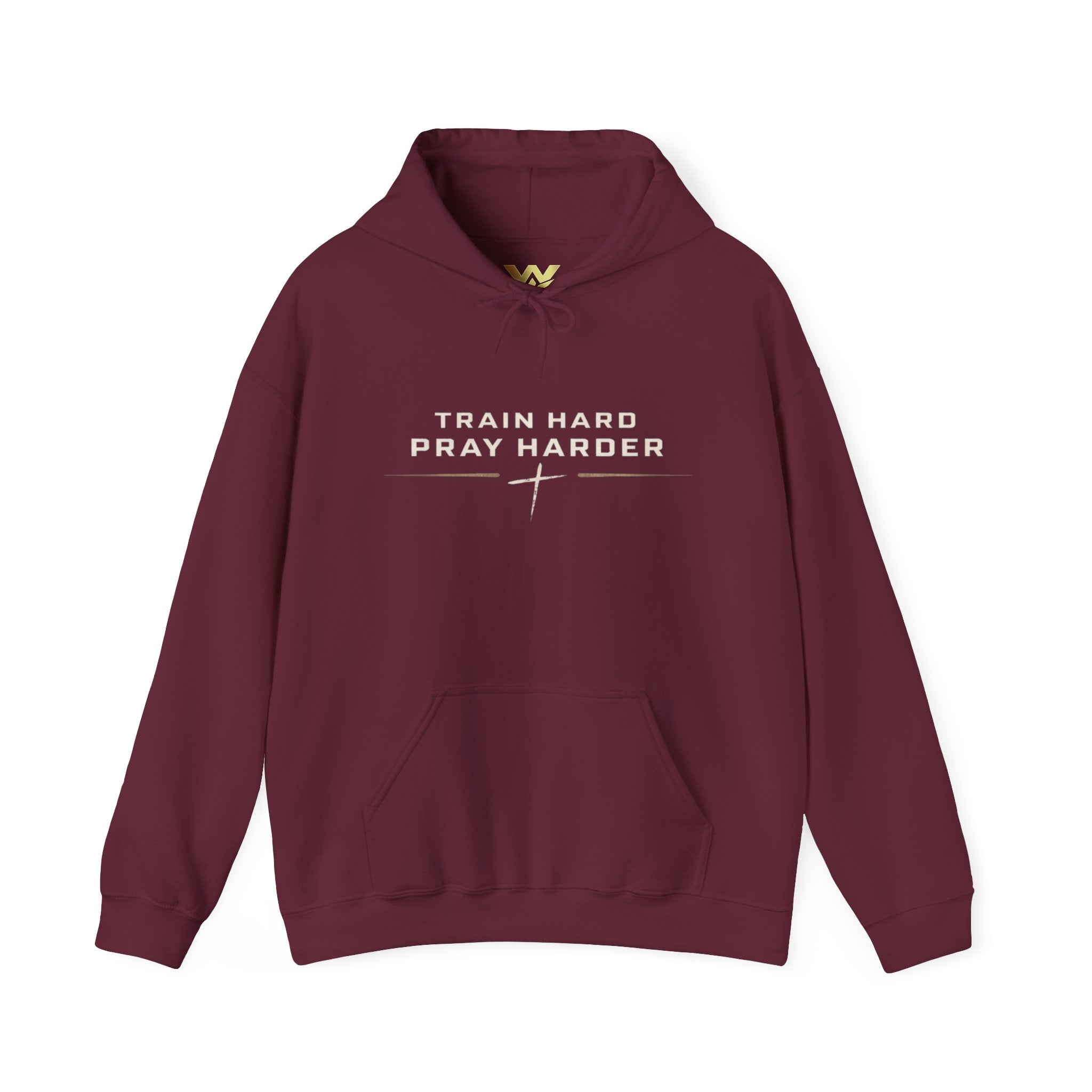 TrainHard. PrayHarder Unisex hoodie