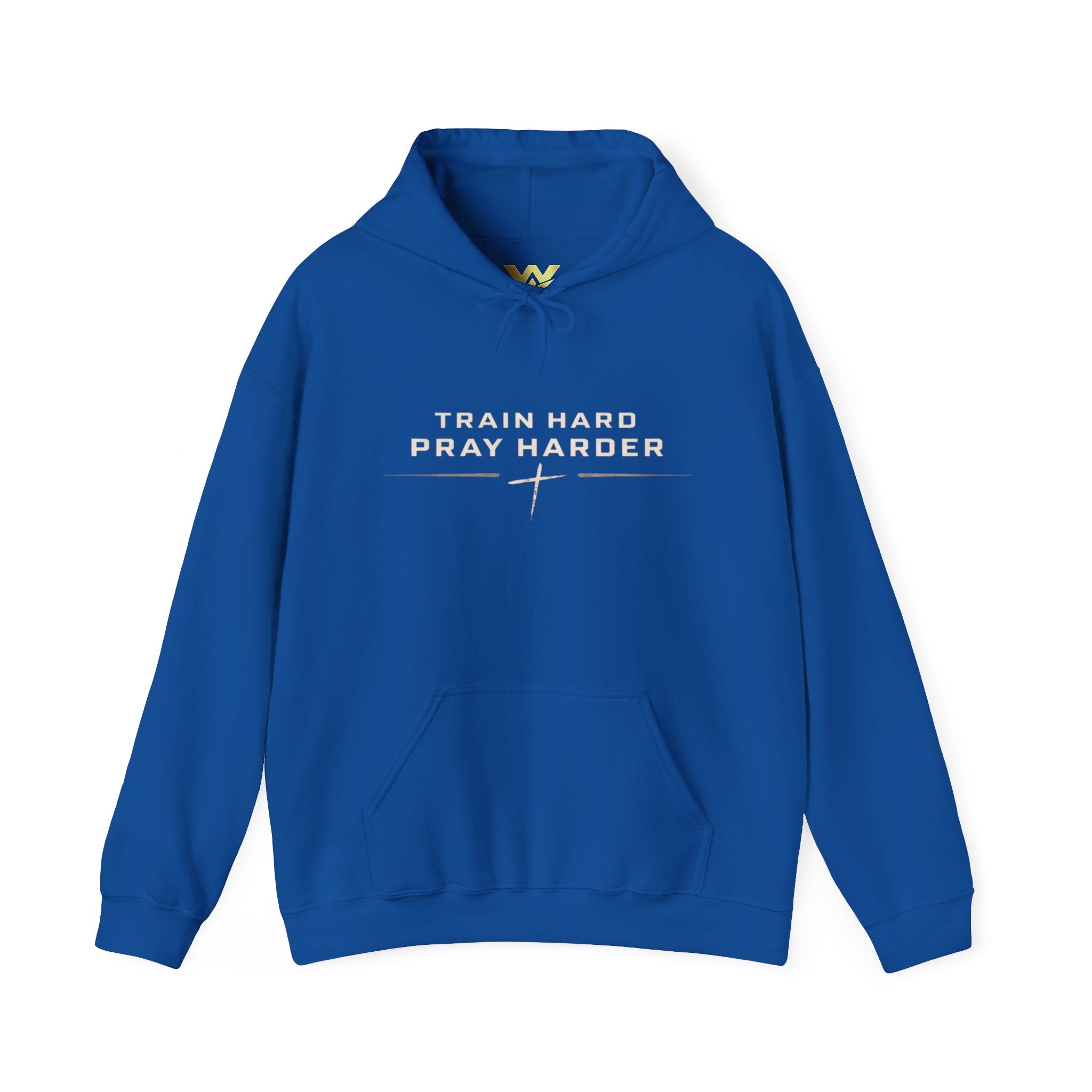 TrainHard. PrayHarder Unisex hoodie
