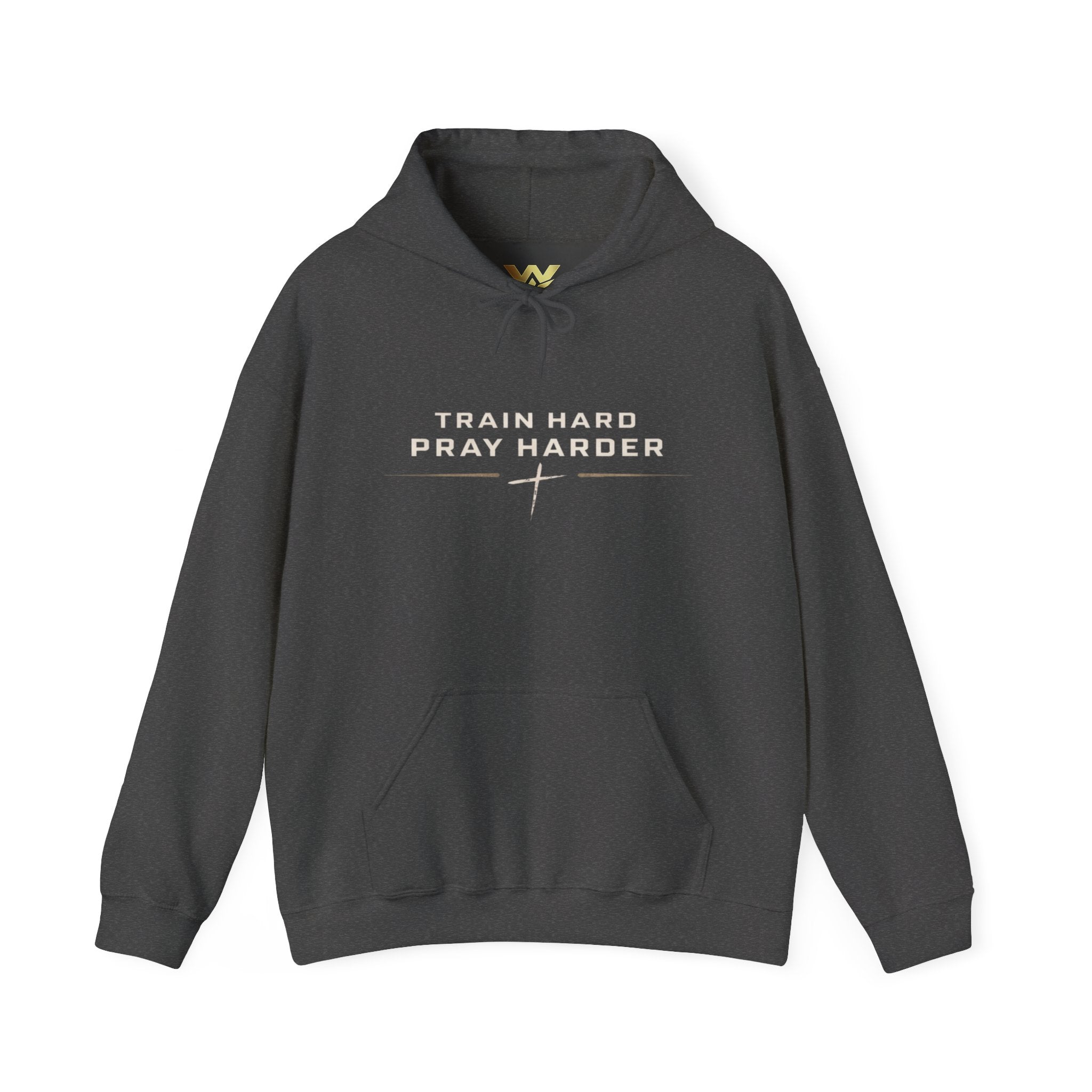 TrainHard. PrayHarder Unisex hoodie
