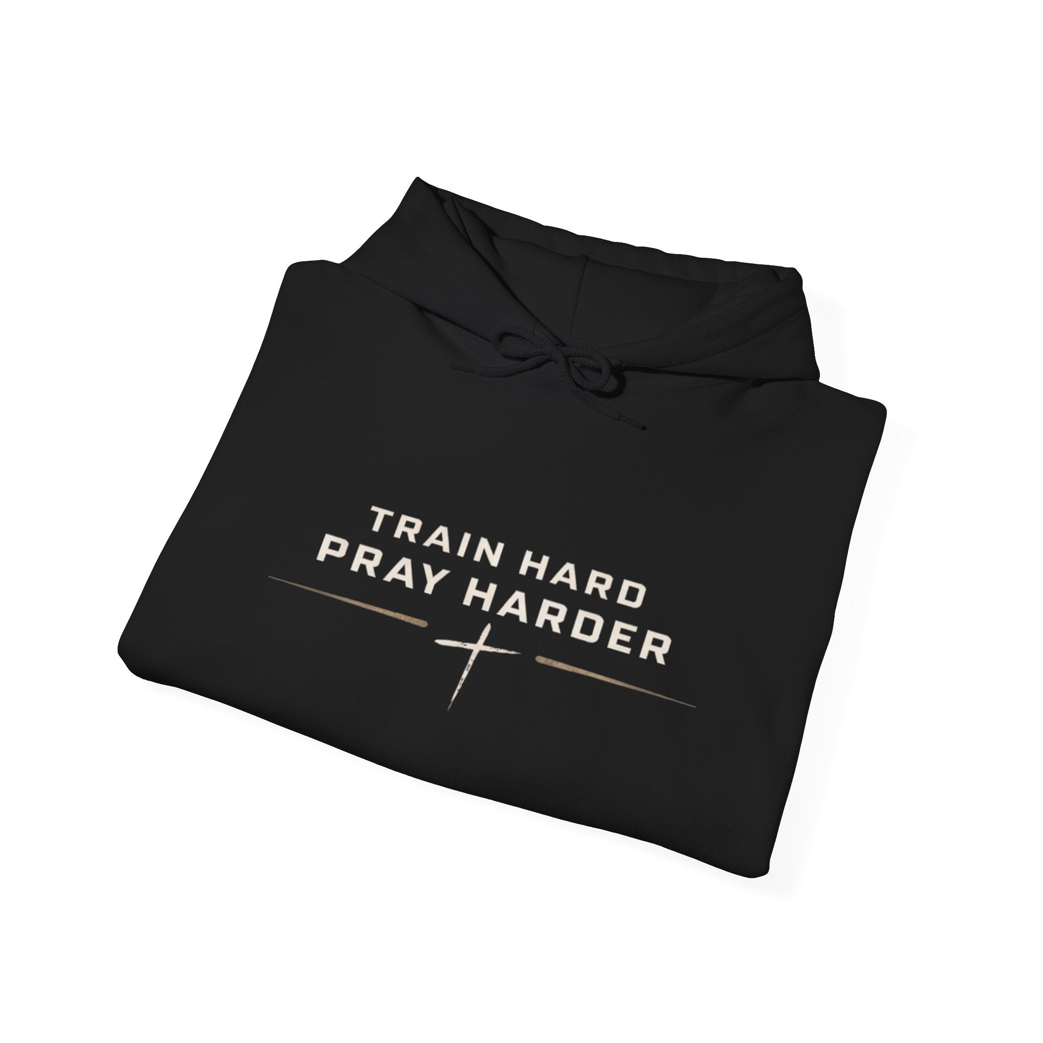 TrainHard. PrayHarder Unisex hoodie